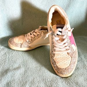 Vintage Havana’s Lolita Size 9 white/glitter